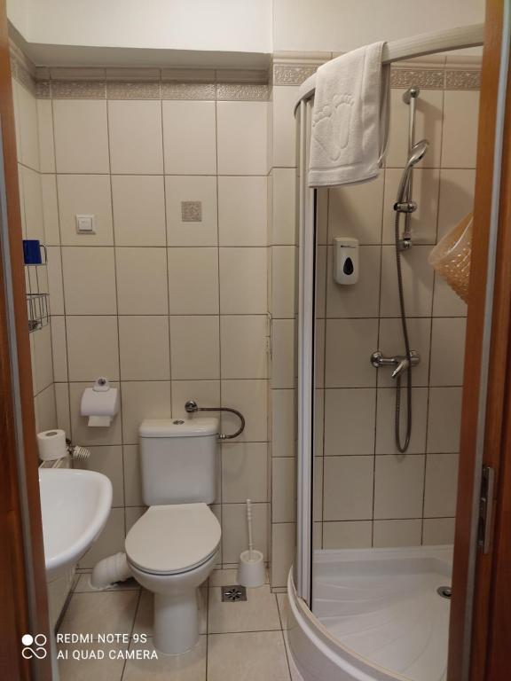 Kúpeľňa v ubytovaní Pokoje Gościnne Zakopane