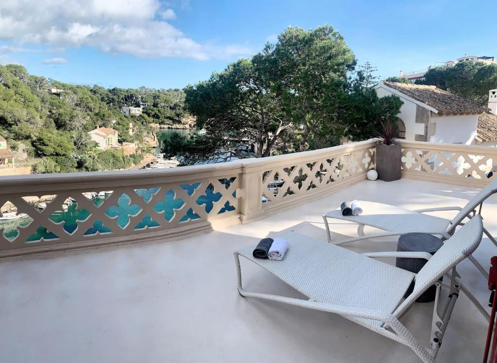 Balkón nebo terasa v ubytování My Rent House Mallorca
