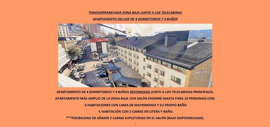 TODOSIERRANEVADA ZONA BAJA - APARTAMENTOS DE 4 DORMITORIOS ...