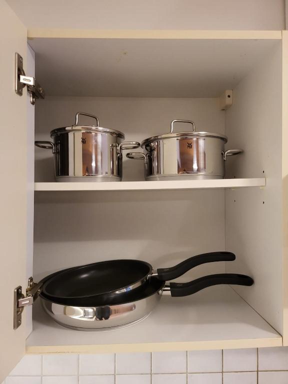Kuchyňa alebo kuchynka v ubytovaní Kaiser Apartments