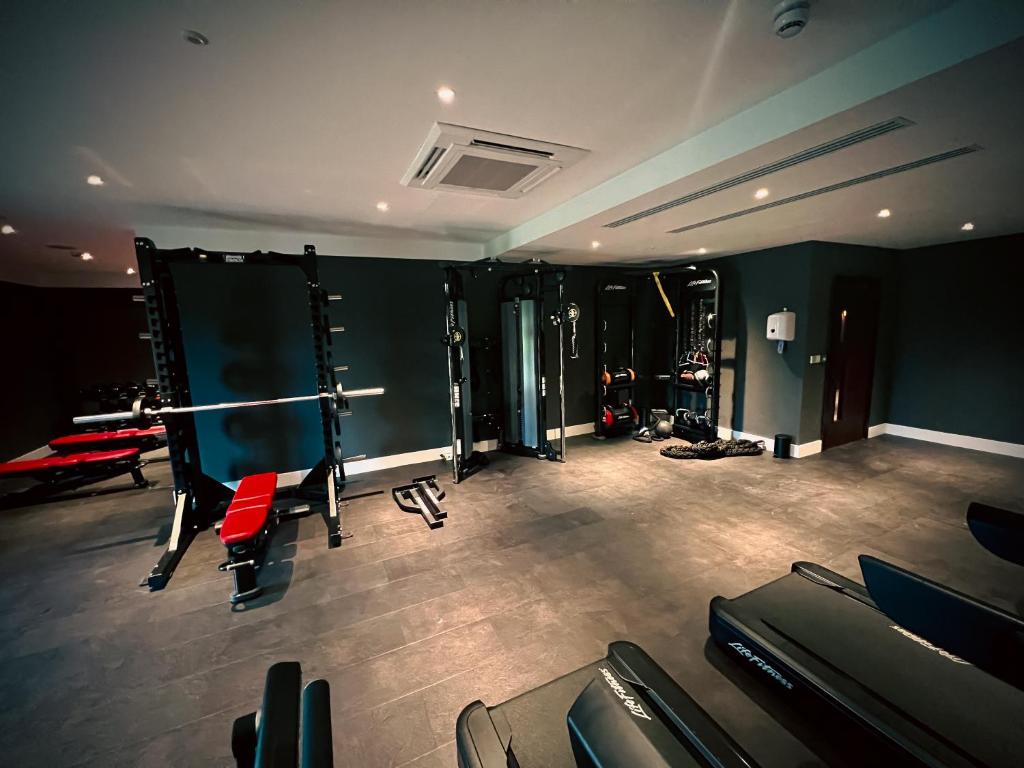 Fitness centrum a/nebo fitness zařízení v ubytování Dundonald Links