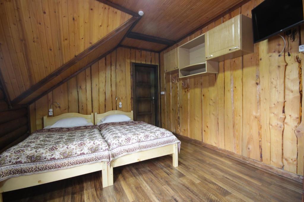 Postel nebo postele na pokoji v ubytování Fayniy Motel