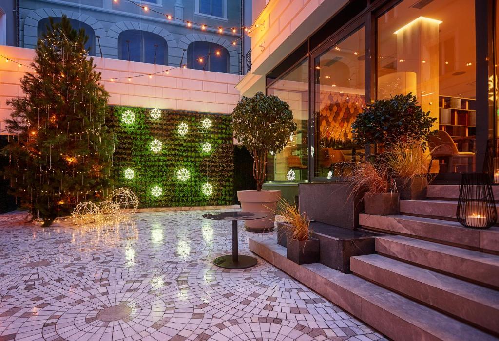 Zahrada ubytování Radisson Hotel City Centre Odesa