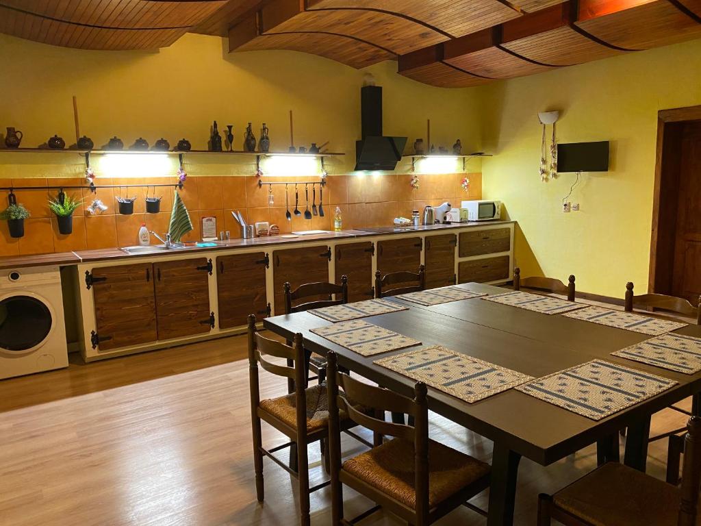 Kuchnia lub aneks kuchenny w obiekcie Penzion Krásný Dvůr