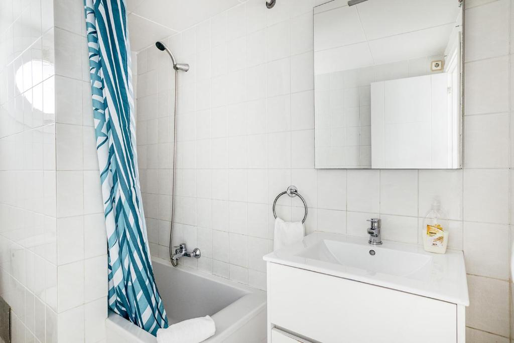 Koupelna v ubytování Apartamento Roses Playa