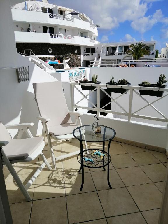 Balkon lub taras w obiekcie Apartamento Te Miti