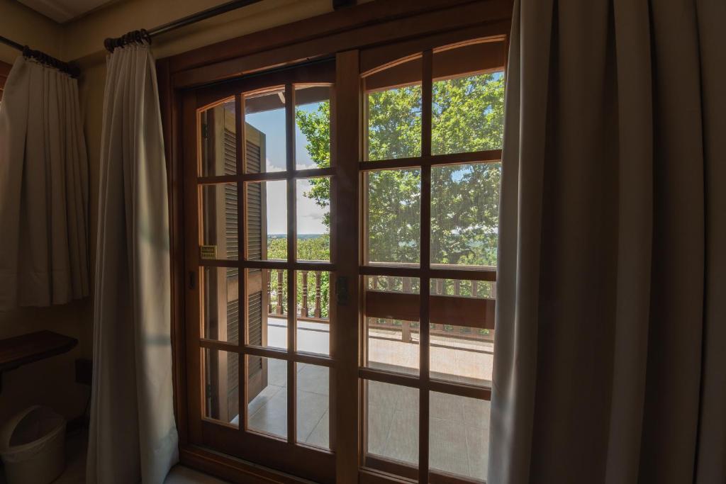 Balkón nebo terasa v ubytování Residencial Vale Dourado