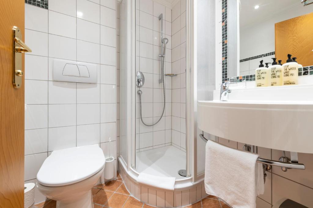Kúpeľňa v ubytovaní Hotel Jakob
