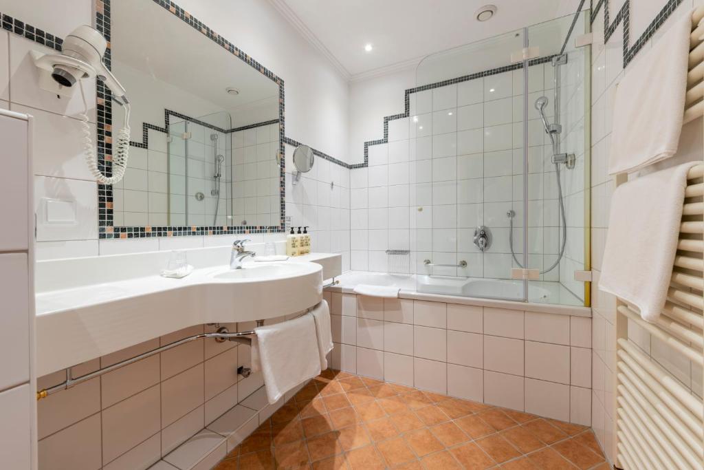Kúpeľňa v ubytovaní Hotel Jakob