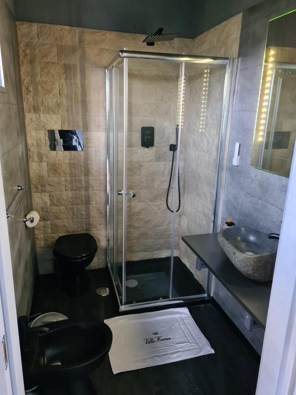 Kúpeľňa v ubytovaní B&B Villa Hermes