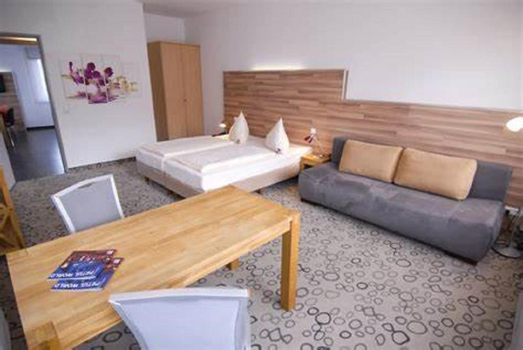 Posezení v ubytování Petul Apart Hotel Am Ruhrbogen