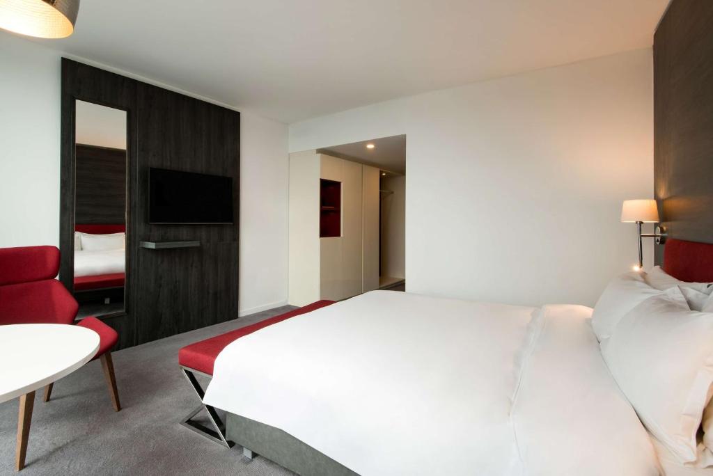 Postel nebo postele na pokoji v ubytování Radisson Blu Hotel, Birmingham