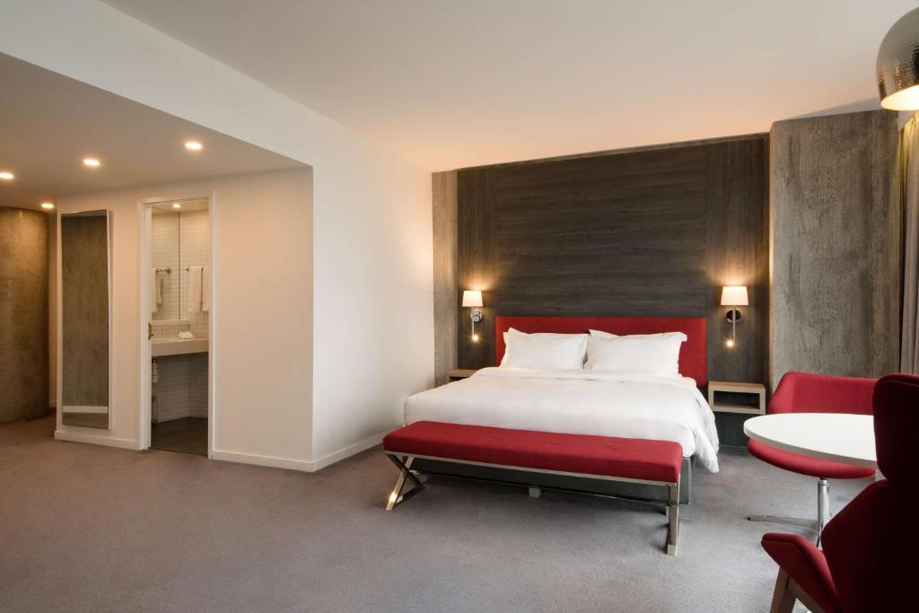 Postel nebo postele na pokoji v ubytování Radisson Blu Hotel, Birmingham