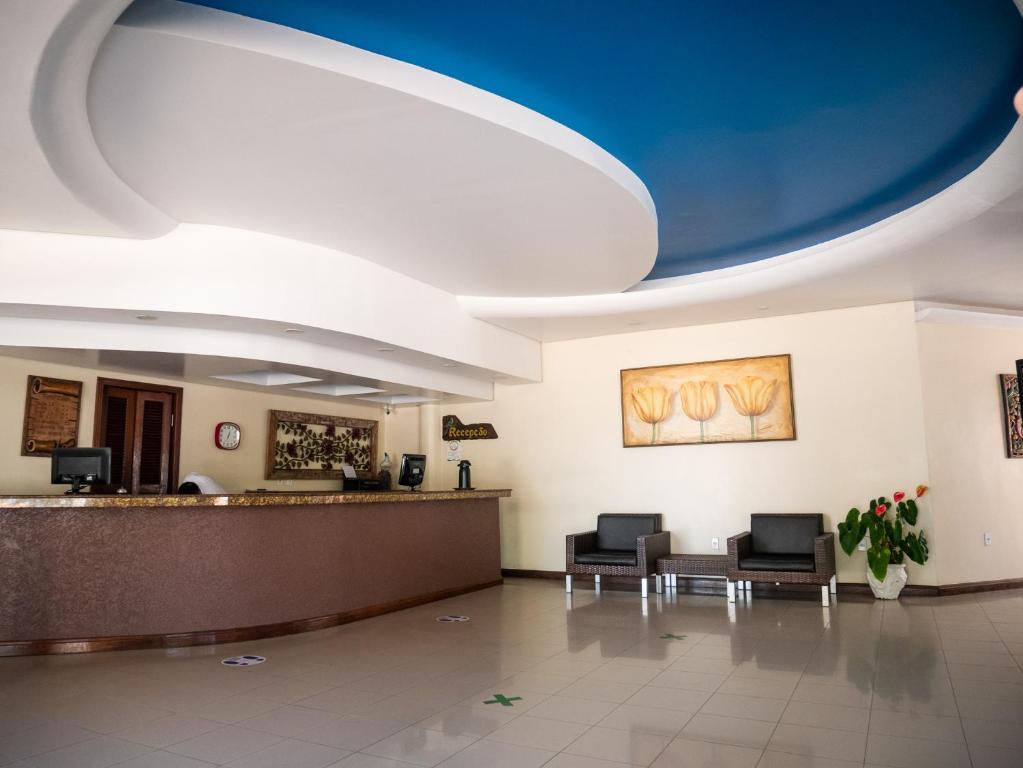 Vstupní hala nebo recepce v ubytování Porto Cálem Praia Hotel