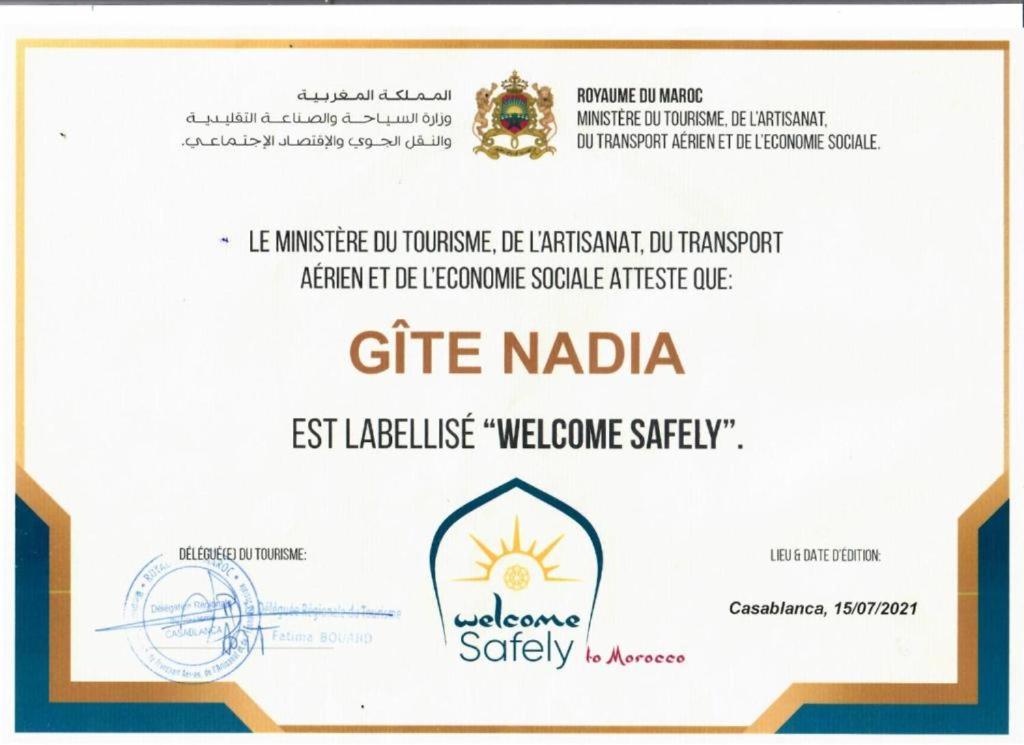 un faux faux faux faux faux faux faux faux faux certificats de faux faux diplômés dans l'établissement Gite Nadia, à Casablanca