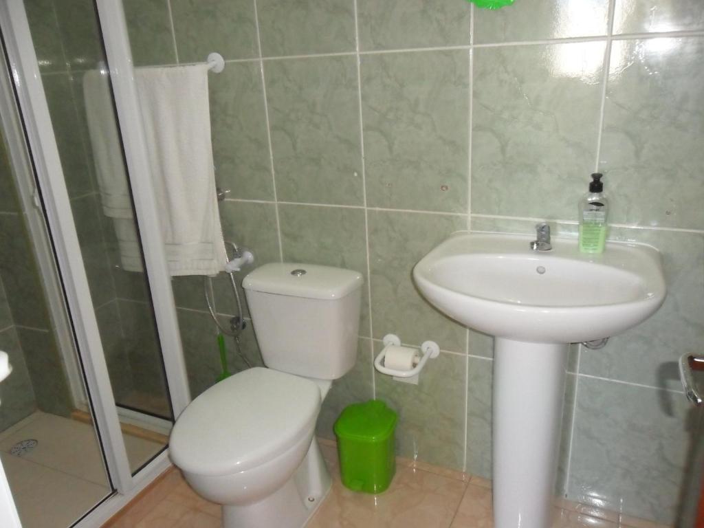 Koupelna v ubytování Casa Celeste