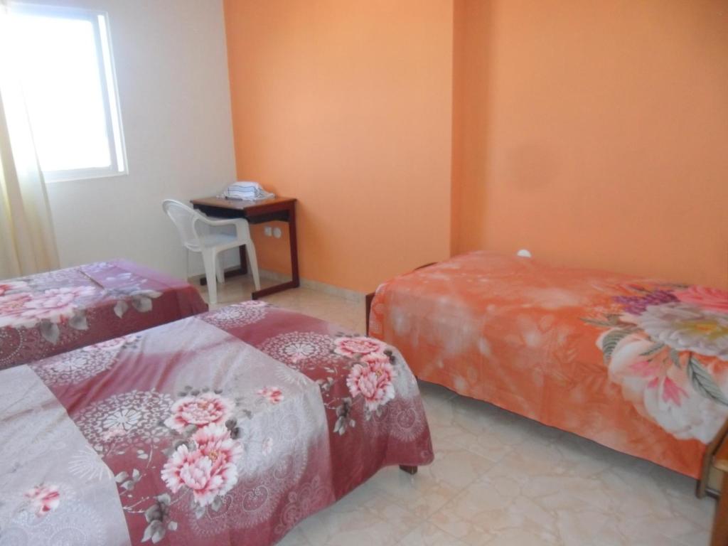 Postel nebo postele na pokoji v ubytování Casa Celeste