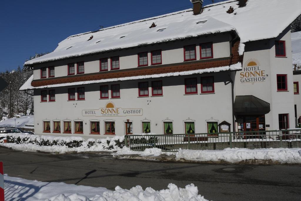 Hotel Sonne v zimě
