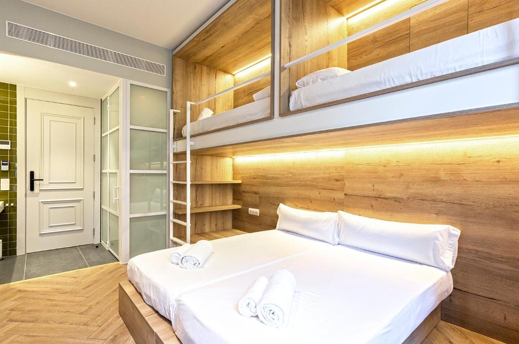Posteľ alebo postele v izbe v ubytovaní Weflating City Center