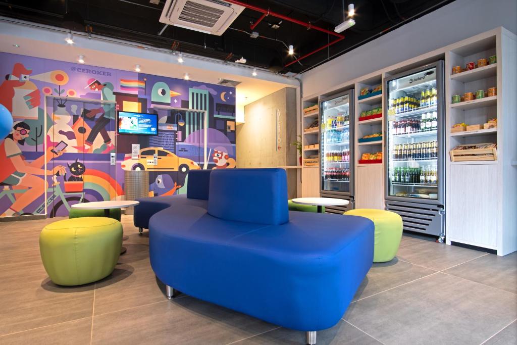 Posezení v ubytování ibis budget Bogota Marly