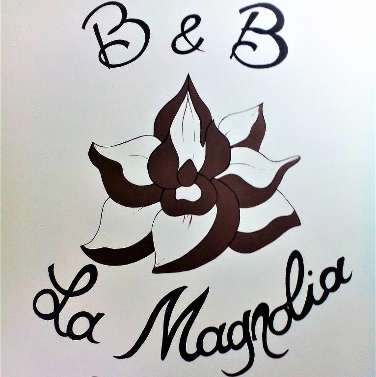 a drawing of a flower with the words bc be a marauder at B & B La Magnolia in Specchiolla
