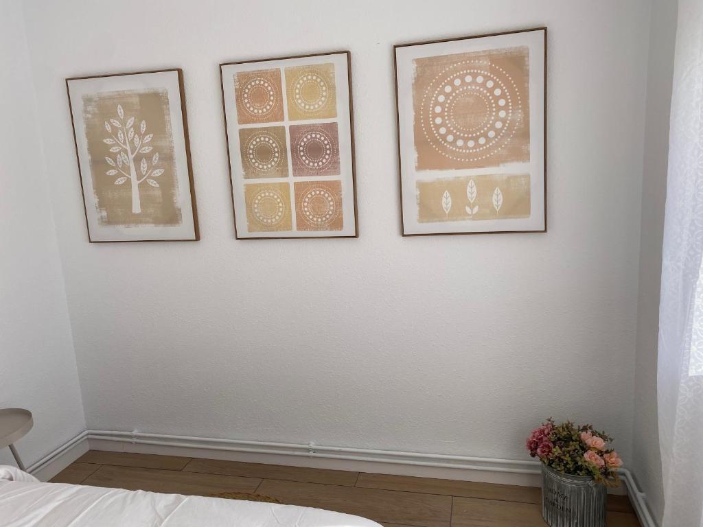 A bed or beds in a room at Vilamarlux VI