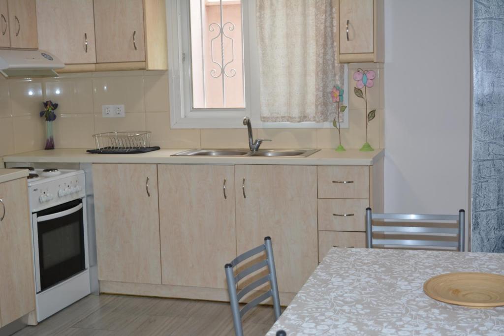 Kuchyňa alebo kuchynka v ubytovaní Kalamia's cozy apartment