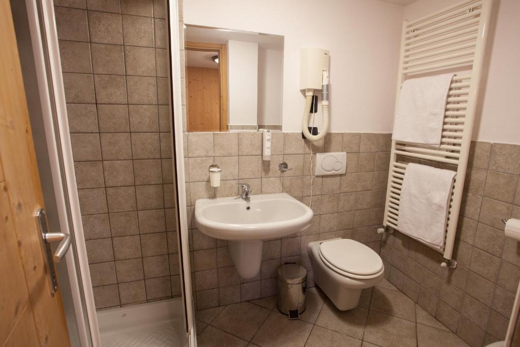 Kúpeľňa v ubytovaní lareit appartamenti