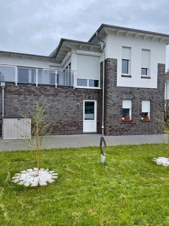 Zahrada ubytování Lux Apartmant 2 Westerstede