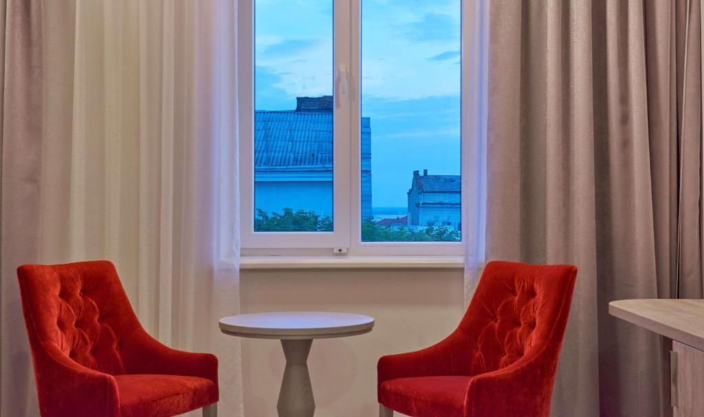 Posezení v ubytování Radisson Hotel City Centre Odesa