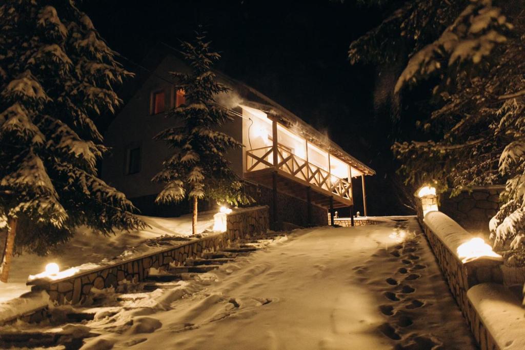 Садиба Гармонія om vinteren