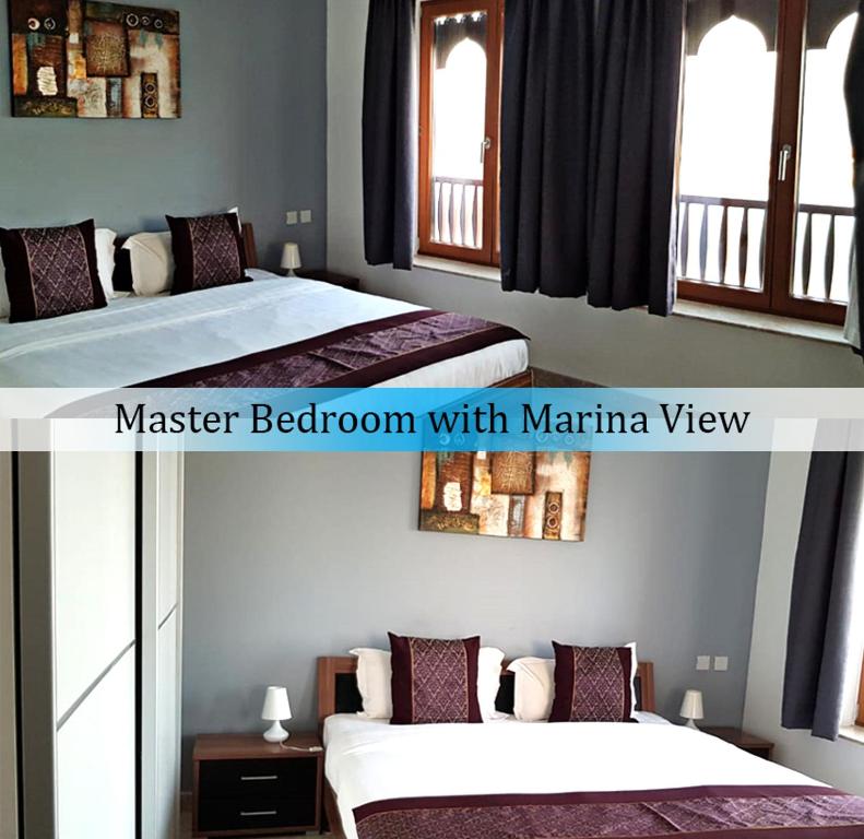 Le Sifah - Marina View Apartments & Villa - Apartamento De Dos Habitaciones Con Balcón Y Terraza