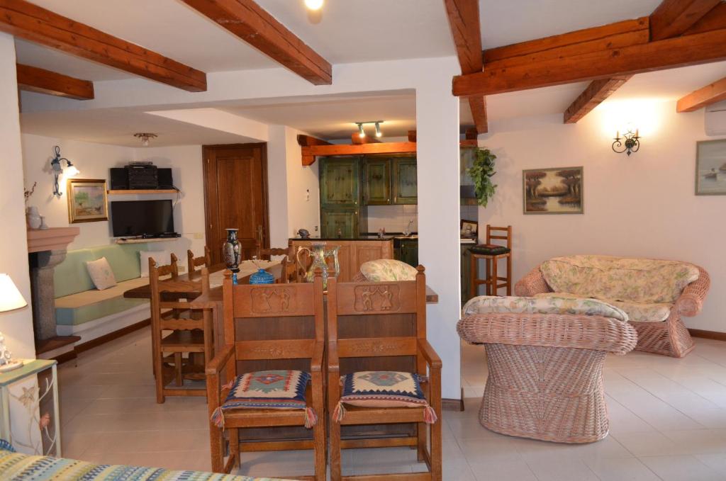 Część wypoczynkowa w obiekcie ISS Travel, Panoramic Coda Cavallo Cottages - 10 km from San Teodoro
