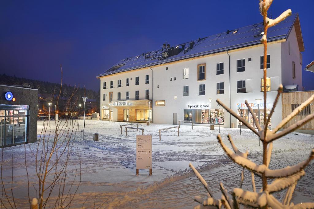 Hotel Element v zimě