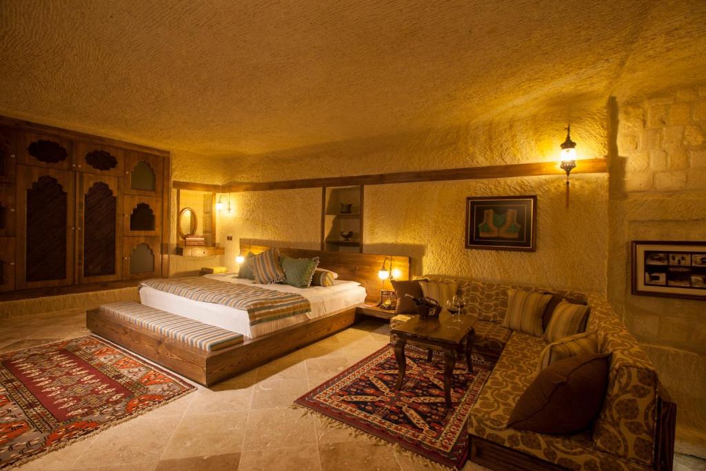 Cama o camas de una habitación en Kayakapi Premium Caves Cappadocia