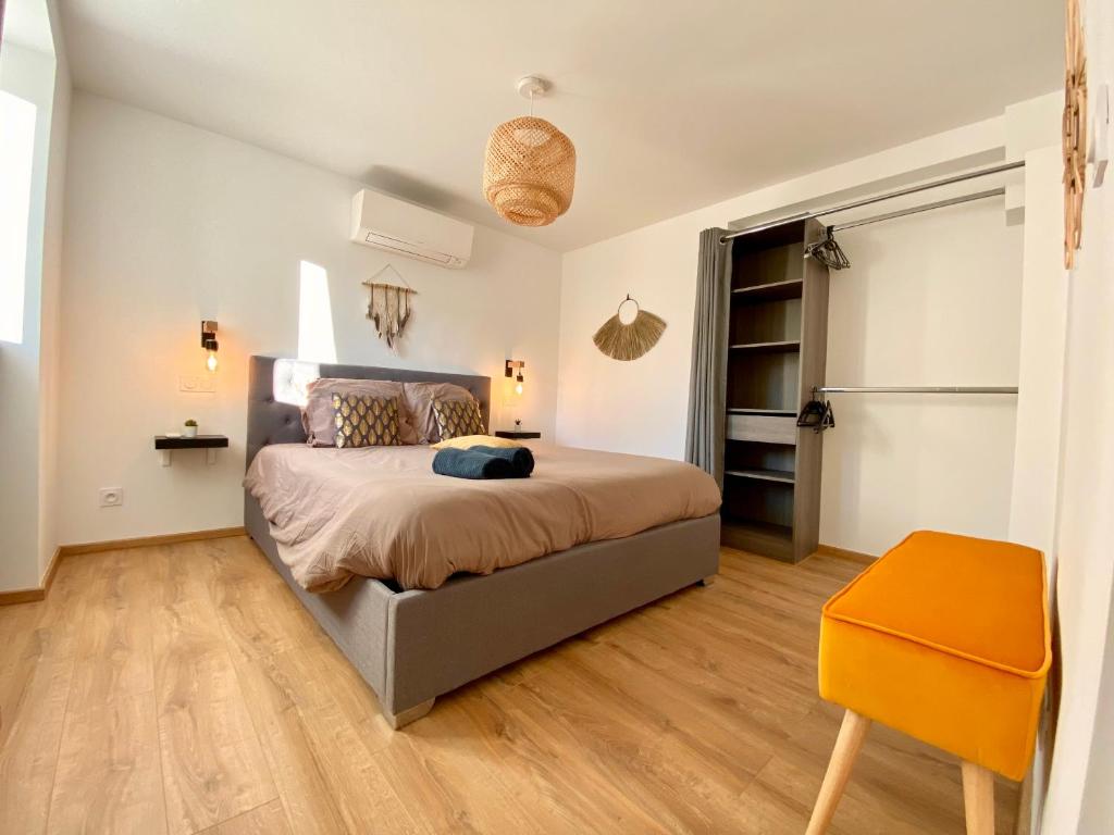 Cosy & Chill Appartements - 10 min de la mer - Jardin, Netflix, terrasse, fibre & parking - Apartamento De Um Quarto