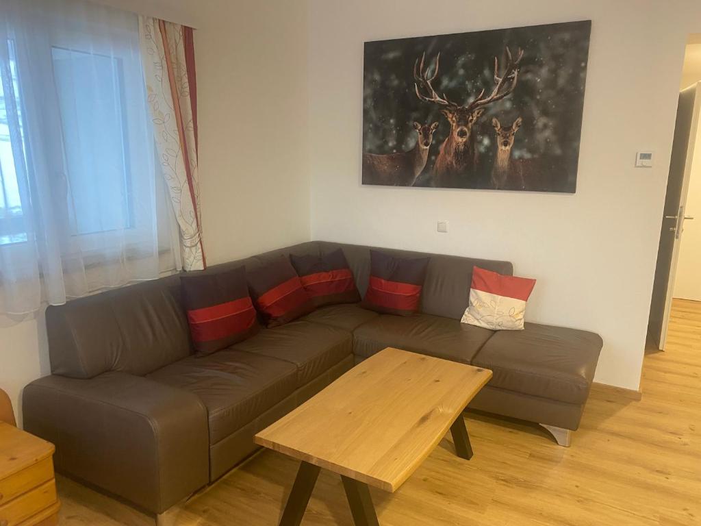 Posedenie v ubytovaní Auszeit Salzkammergut Appartements