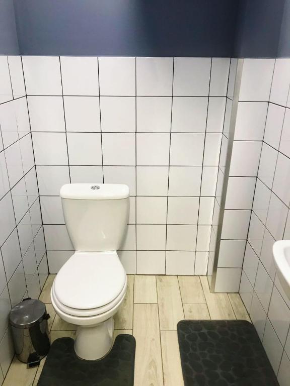 Koupelna v ubytování Kyiv Hotel