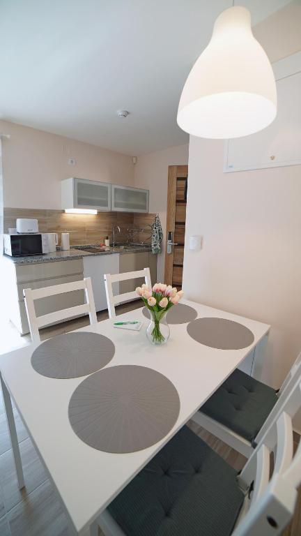 Kuchyňa alebo kuchynka v ubytovaní Fenyves Apartmanok