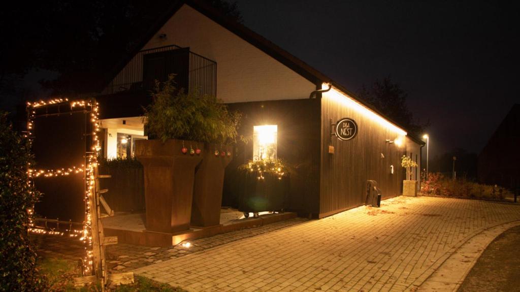 Budova, kde se bed and breakfast nachází