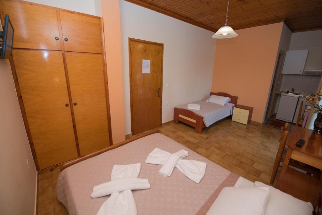 Posteľ alebo postele v izbe v ubytovaní Villa Ferendinoy - Ferendinoy Dionisia