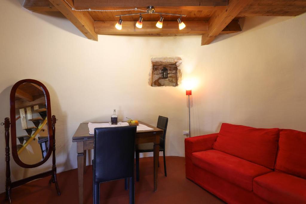 Posezení v ubytování Antico Trullo Salentino
