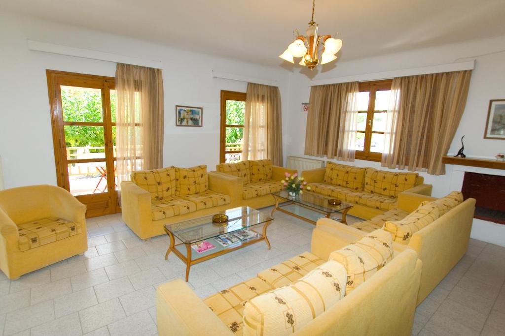 Posezení v ubytování Hotel Aidipsos