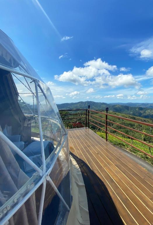 Příroda nedaleko luxury tent