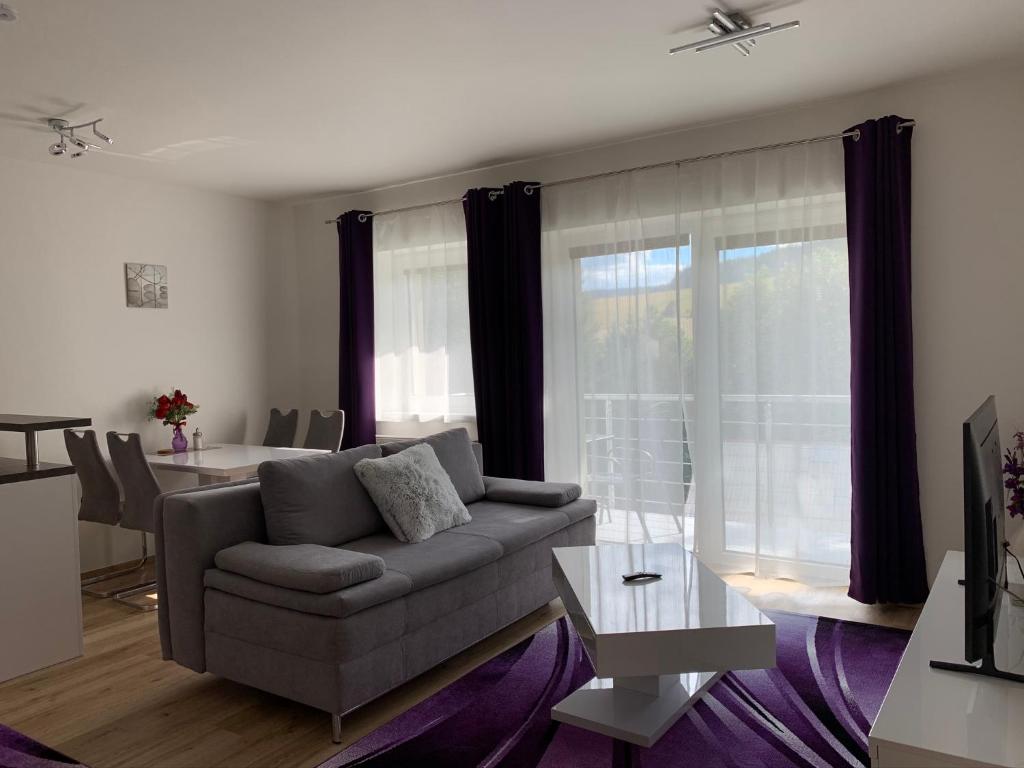 Część wypoczynkowa w obiekcie Apartmán s vyhlídkou
