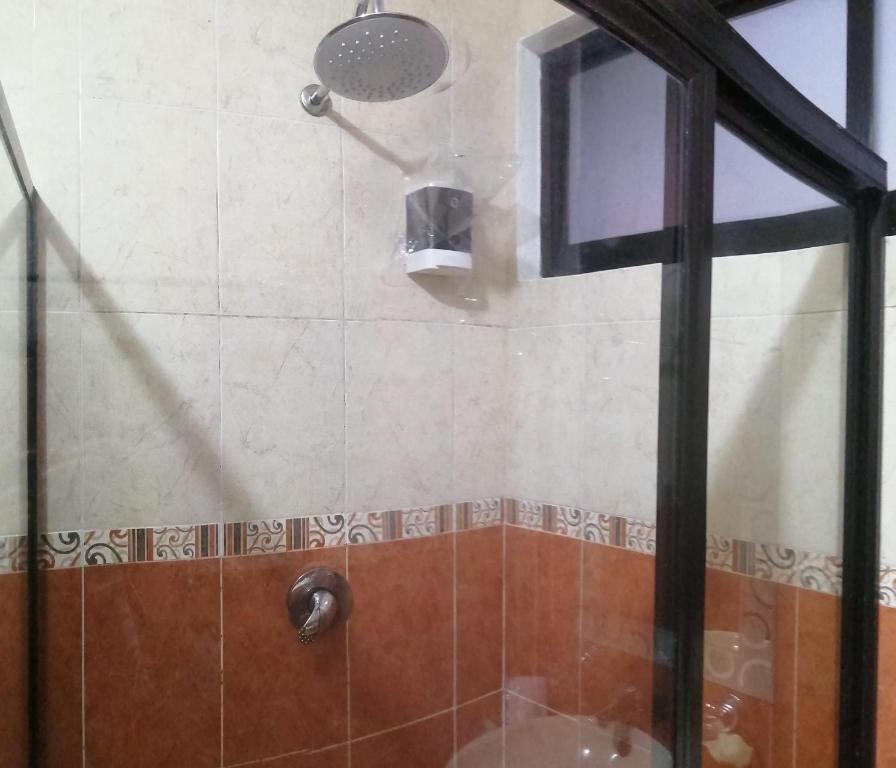 Kupaonica u objektu Hospedaje El Puente Blanco