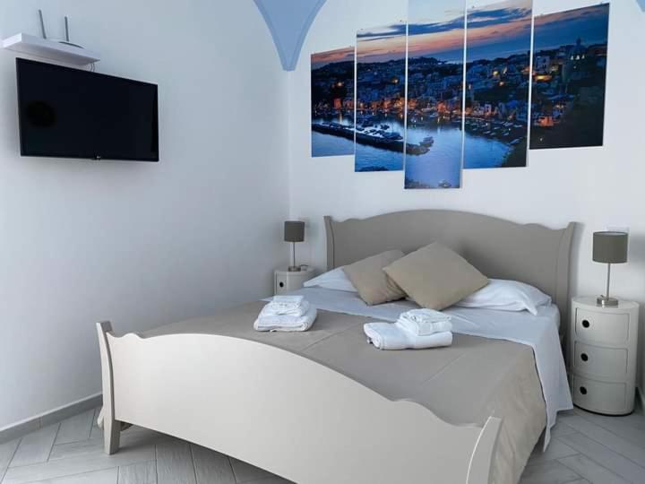 Postel nebo postele na pokoji v ubytování B&B La Lingua