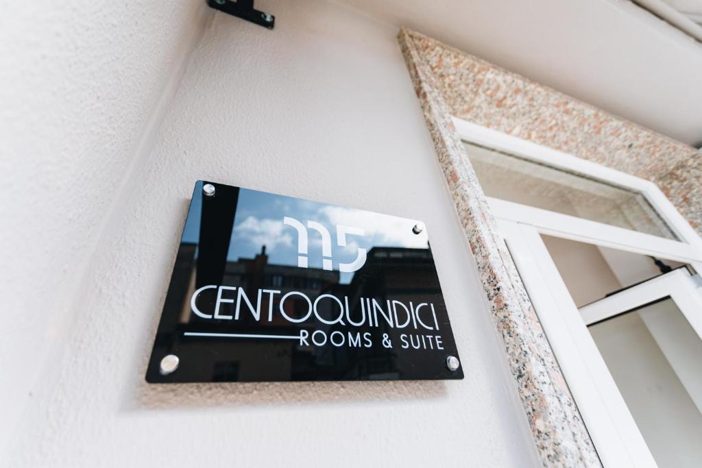 Certyfikat, podpis lub inny dokument wystawiony w obiekcie Centoquindici Rooms & Suite