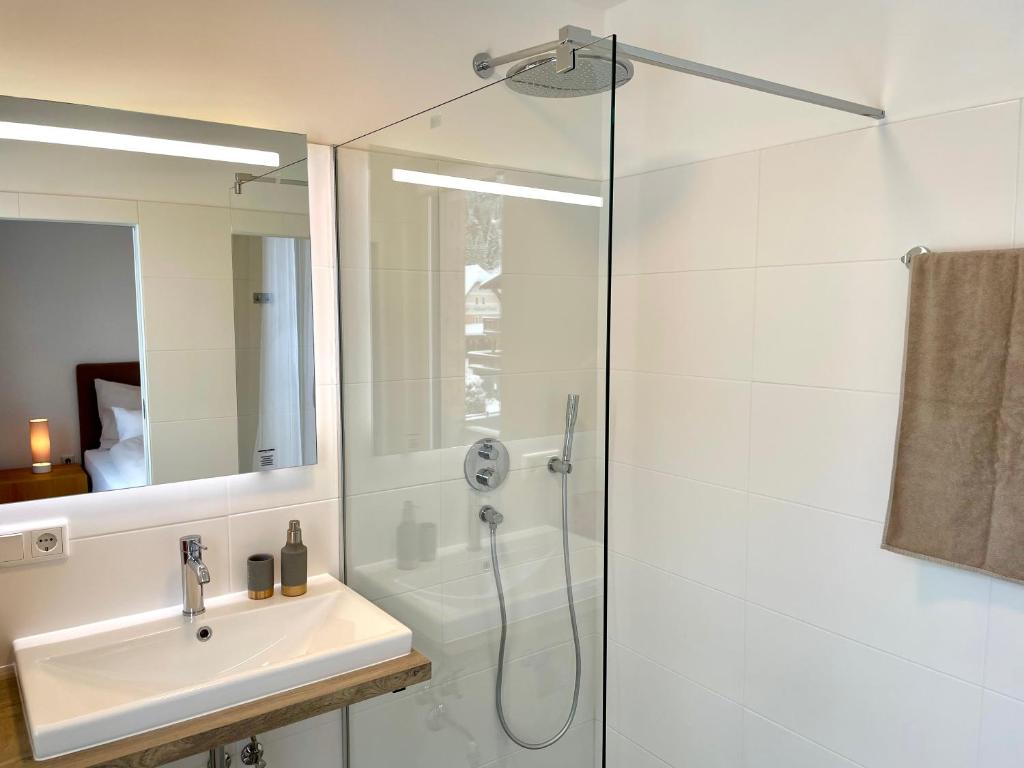 Kúpeľňa v ubytovaní die Tauplitz Lodges - Alm Lodge A8 by AA Holiday Homes