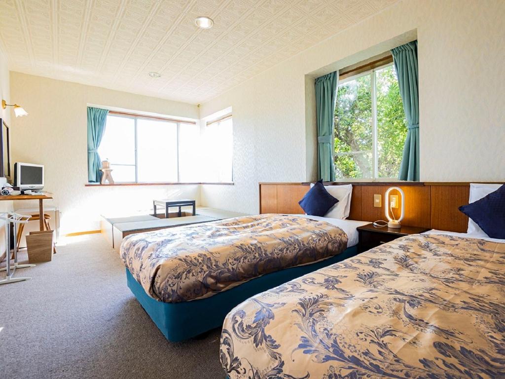 We Home Villa - Jogasaki Onsen - - Vacation STAY 19348v房間的床